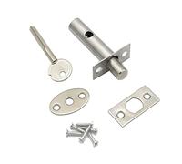 Tubo de tubo invisible, doble ventilador, cerradura de puerta de incendio, armario de fuego, hierro para fuego, pernos de seguridad de pasillo de escape ignífugo, unidireccional