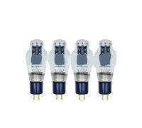 Tubo de vacío 300B reemplaza 300BG 4300B WE300B PX300B 300BN 300BT 300BZ Amplificador Tubo for Audio HiFi Paquete DIY(Black,4pcs White Seat)