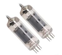 Tubo de vacío 6J2 6J1P-EV para audio Preamplificador de auriculares Módulo de aleación de platino, rejilla de alta confiabilidad, rendimiento estable, 2 piezas