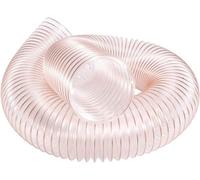 tubo de vacío de alta presión, Manguera flexible de alambre acero PVC, tubo ventilación al vacío poliuretano PU transparente, varios tamaños, 0,63,93, 1,2mm(0.93mm)