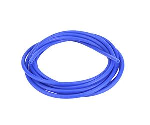 Tubo de vacío de silicona coche automático 4 mm 5 metros 5/32 pulgadas 16 4 pies Tubo de vacío de silicona Manguera Tubería de silicona Tubo de silicona Universal Azul Alto rendimiento