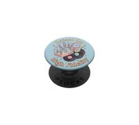Tubo de vacío de Vinilo Vintage de Alta fidelidad PopSockets PopGrip Adhesivo