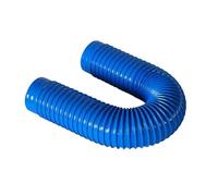 Tubo de vacío industrial de PVC azul: manguera flexible for eliminación de polvo con junta suave, diámetro interior de 30-100 mm, longitud de 1 metro(80mm)