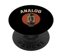 Tubo de vacío Retro analógico Estilo Vintage PopSockets PopGrip Adhesivo