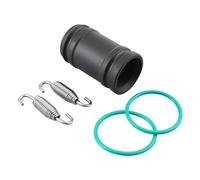 Tubo de ventilación cárter Apto para EXC 300 TPI 2017-2023 XCW SX XC 250 Kit de acoplador de escape apto para EC MC EX 2021-2023 Manguera de ventilación del cárter