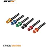 Tubo de ventilación Race - Manguera corta con tapa de 1 vía (negro)