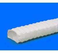 Tubo de ventilación rectangular - 220 x 55 mm, longitud 3 m