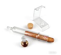 Tubo de Vidrio para Puros con Soporte, Infusor de Aromas DIY