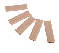 Tubo del Dedo del Pie, Tubo de Maíz de Pedicura de Gel de Alta Calidad, Flexible, Seguro Y Práctico, Cómodo para los Dedos de los Pies Superpuestos para los Callos Y la Fricción(L)