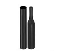 Tubo del encogimiento del calor del negro del sello apretado con el proceso rápido del uso para los alambres