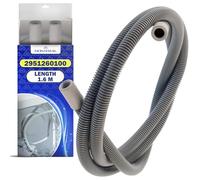 Tubo Desagüe Secadora de Ropa 1,6 m con Código Original 2951260100 para Beko - Garantía de 10 Años - MONTERAL