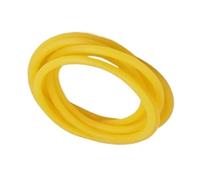 Tubo elástico de látex amarillo - Manguera circular de alta resistencia for plomería (1 unidad)(1meterx3mm)