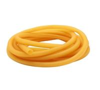 Tubo elástico de látex natural, Tamaños múltiples multicolores de goma de la tubería el 10M de longitud del látex for los experimentos(Yellow,10METERS*5MM*8MM)