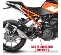 Tubo Elimina Catalizador Leovince Ktm Rc 125 2017 > 2020
