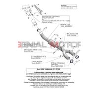 Tubo Elimina Catalizador Leovince Yamaha Yzf R1/M 2015 > 2016
