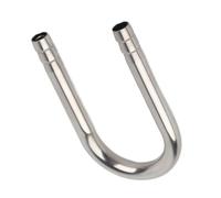 Tubo en Forma de U para Acuario Resistente a la Corrosión, Conexión para Tanque de Peces para Cambios de Agua, Acero Inoxidable Inoxidable para Acuarios Grandes o Pequeños, 3/8 Pulgadas (1/3
