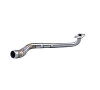 Tubo Enlace Escape Moto Compatible Con Yamaha Para NMAX155 Para NMAX125 2015-2017 Tubo De Para Escape De Motocicleta Conector Intermedio Colector De Codo Colector De Bajada Redondo De 51 Mm.