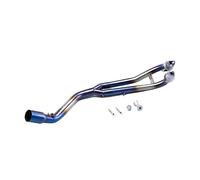 Tubo Enlace Escape Moto Compatible Con Yamaha Para TMax500 Para TMax530 2008-2016 Tubo De Enlace Delantero Para Motocicleta Silenciador De Para Escape Codo De Para Escape De Acero Inoxidable