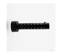 Tubo Enlace Intermedio De Escape para VTR1000F para Firestorm CBR125R CBR300R CB300F FA Accesorios 86/140mm Silenciador Escape Motocicleta DB Killer(Black- 140x45mm)