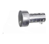 Tubo Enlace Intermedio De Escape para VTR1000F para Firestorm CBR125R CBR300R CB300F FA Accesorios 86/140mm Silenciador De Escape para Motocicleta DB Killer(A-86x45mm)