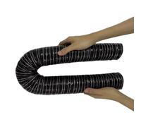 Tubo Entrada Aire Capó Coche 2M 20-76Mm Tomas de aire | Tubo Manguera Conductos Aire Flexible Resistente Calor Frío(20mm)