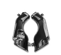 Tubo Entrada Aire Carenado De La Cubierta Del Conducto Admisión Aire La Motocicleta Para Suzuki GSXR600 GSXR 600 750 2001 2002 2003 GSXR1000 1000 2001 2002 K1 K2(Negro)