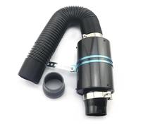 Tubo Entrada Aire Entrada De Aire Con Ventilador Racing Kit Inducción Alimentación En Frío Fibra Carbono Caja Filtro Aire/o Sin(Azul)