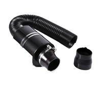 Tubo Entrada Aire Entrada De Aire Con Ventilador Universal Racing Fibra Carbono Kit Inducción Alimentación En Frío Caja Filtro/o Sin(WITHOUT FAN)