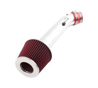 Tubo Entrada Aire Para Civic HX EX Si 1999-2000 1.6 L4 Piezas Motor Compatible Con Transmisión Manual Y Automática Kit Admisión Aire Ariete Corto Filtro ROJO Aluminio