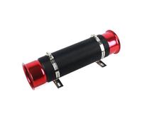 Tubo Entrada Aire Tubo Admisión Aire Frío Para Turbocompresor Coche 76 Mm Tubo Flexible Ajustable Manguera De Conducto Alimentación Aire Frío(Rojo)