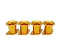 Tubo Entrada Filtro Admisión Aire Bocina Aire 4 Uds Para AE86 Para Toyota Para GTS Para Velocidad Para Pila 20V 4AG ITB/ITBs Embudo Bocina Aire(Gold)