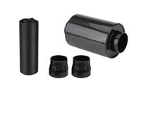 Tubo Entrada Filtro Admisión Aire Caja Filtro Ram Inducción Fibra Carbono Universal Admisión Aire Frío Con Manguera Admisión Para Accesorios Automóviles