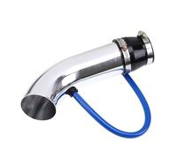 Tubo Entrada Filtro Admisión Aire Kit De Conducto De Entrada De Aire Frío De Aluminio De 76 Mm Y 3" Con Manguera De Goma Para Conectar El Filtro Y Alto Flujo De Aire.(Air Intake Pipe 3)