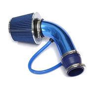 Tubo Entrada Filtro Admisión Aire Kit Tubo Inducción Turbo Universal Para Coche Carreras Admisión Aire Frío Aluminio Con Entrada Filtro Aire Cónico(Blue)