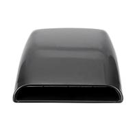 Tubo Entrada Filtro Admisión Aire Universal Para Capó Coche Cubierta Salida Aire Decorativa Cubierta Ventilación Entrada Flujo Aire Para Cubierta Ventilación Flujo Aire Automático(Black)