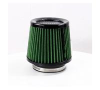 Tubo Entrada Modificación Filtro Aire Universal Para Automóvil 76 Mm 89 Mm 101 Mm Filtro Admisión Aire Cono Frío Alto Flujo 2,5 Pulgadas 3 Pulgadas 3,5 Pulgadas Admisión Aire(Green)