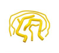 Tubo Entrada Para Ford Para Focus RS MK2 Para MKII Reemplazo Tubo Enfriamiento Radiador Piezas Rendimiento Kit Manguera Agua Radiador Silicona Admisión Aire(Amarillo)