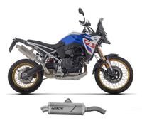 Tubo Escape Arrow IndyR EVO en Titanio tapa de Inox BMW F 900 GS ADVENTURE 2024.