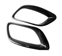 Tubo Escape Automóvil Embellecedor De Tubo De Escape De Fibra De Carbono Para X6 E71 2008 2009 2010 2011 2012 2013, Marco De Garganta De Cola, Accesorios Para Coche