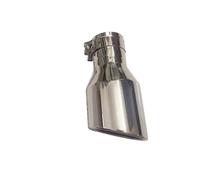 Tubo Escape Automóvil Punta De Escape 63 Mm Entrada 101 Salida Silenciador 25" Tubo Acero Inoxidable Universal 4 Pulgadas 20 M Largo Escape Para Coche