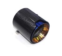 Tubo Escape Coche Coche Tubo Escape Fibra Carbono Para M2 F87 M3 F80 M4 F82 F83 Con Boquilla 70 Mm Diámetro Interior 1 Unidad.(Carbon FiberD)
