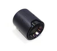 Tubo Escape Coche Coche Tubo Escape Fibra Carbono Para M2 F87 M3 F80 M4 F82 F83 Con Boquilla 70 Mm Diámetro Interior 1 Unidad.(Carbon FiberF)