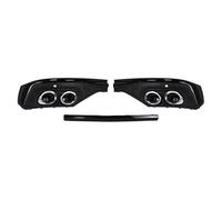 Tubo escape coche Difusor De Parachoques Trasero Con Puntas De Escape Para Q5 Sportback 2020-2023 Punta de silenciador(B Style)