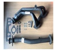 Tubo Escape Coche Para 90-95 Para Toyota Para Pickup/Para 4-Runner 2.4L 22RE 4WD De Cabezal Escape Rendimiento Plateado/negro