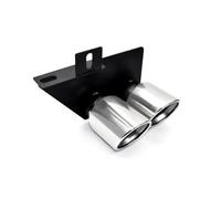 Tubo Escape Coche Para F10 F11 520 530 525 528 Parachoques Acero Inoxidable Tubo Escape Silenciador Punta Doble Decorativo Deflectores Escape