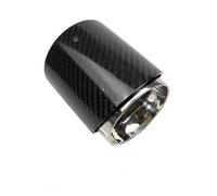 Tubo escape coche Punta De Escape Negra Para Silenciador Compatible Con Para Mini Para Cooper Para R55 R56 R57 R58 R59 R60 R61 F54 F55 F56 F57 F60 Punta de silenciador(Bright black)