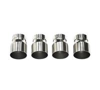 Tubo Escape Coche Punta Escape Acero Inoxidable Para F87 M2 F80 M3 F82 F83 M4 Con Conector Directo Boquilla Escape(Mate)