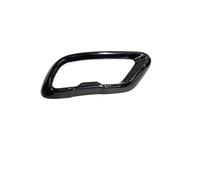 Tubo Escape Coche Silenciador De Escape Para X5 G05 2019 2020 2021 2022-2025, Embellecedor De Portón Trasero, Boquilla Externa Acero Inoxidable Negra, Capó Escape.(Negro Izquierda)