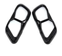 Tubo Escape Coche Silenciador De Escape Para X5 G05 2019 2020 2021 2022-2025, Embellecedor De Portón Trasero, Boquilla Externa Acero Inoxidable Negra, Capó Escape.(Style A)