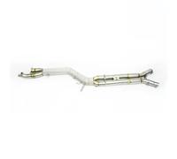 Tubo Escape Coche Tubo De Escape Central De Acero Inoxidable De 89 Mm Y 3,5 Pulgadas Con Aislamiento Para M3/Para M4 G80/G8X G83 G82 3.0T 2021 2022 2023